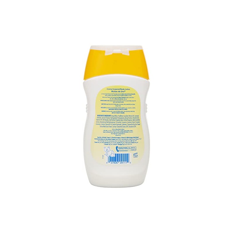 Ricitos de Oro Ricitos de Oro Crema Corporal Manzanilla 250Ml