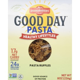 PASTABILITIES Plant-Based Good Day Pasta Ruffles, 8 OZ