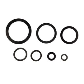 tecuro Rubber Seal 1 1/4 Inch (31 x 38 x 4.00 mm) for Union Nuts Sanitary Heating Installation