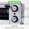 GreenLife Countertop Toaster Oven Air Fryer Stainless Steel, Healthy Ceramic
