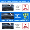 17 Inch Hubcaps Wheel Covers, Universal Hub Caps Set of
