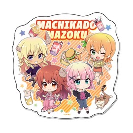 Machikado Mazoku 2-chome Puchichoko Magnet Sticker