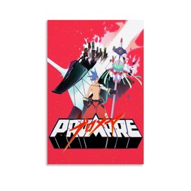 XMCKA Anime Promare Poster Decorative Painting Canvas Bed Room Art Living Room Decor Modern Aesthetic Poster 12x18inch(30x45cm) Unframe-style-7