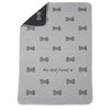David Fussenegger Dog Blanket 'My Best Friend/Bone Allover 70 x