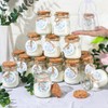 Threlaco 20 Pcs Baby Shower Favors Party Candle Lavender Scented