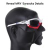 Mryok Replacement Earsocks for Oakley Jawbone/Racing Jacket/Split Jacket - White