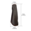 UPANBIKE Bike Grips Ergonomic Design Handmade Sewing Push On Leather