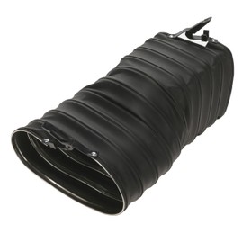 Corvette C3 Air Intake Flex Duct – 1976–1981 Black Rubber Oval‑to‑Square Hose for Cool‑Air Intake – GM Reference 472712