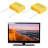 Micro Traders 10Pcs 2Pin 0.22uF Planar Motor Repair Capacitor 310V
