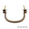 COSIBOA 6 Pack Traditional Bail Cabinet Hardware Handle Pull Antique