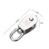 ebuyerfix 2 Pcs Single Swivel Pulley Block, Gym Pulley System