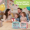 Glochin 2 Pcs Digital Timer for Kids, Magnetic Countdown Kitchen