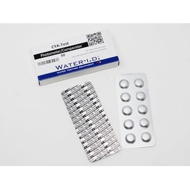 Testallwater - CyA Test Tablets | Accurate Cyanuric Acid Measurement | Compatible with PoolLab 1.0 & 2.0 | Rapid Dissolution | Pack of 50 | Ideal for Pools & Spas