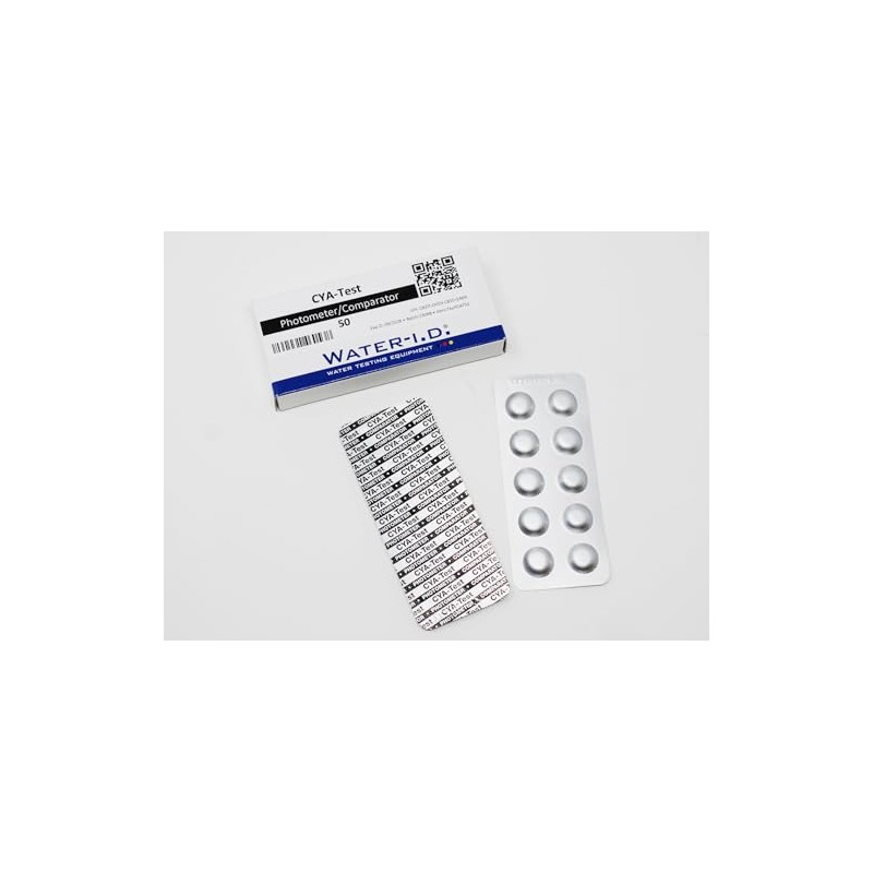 Testallwater - CyA Test Tablets | Accurate Cyanuric Acid Measurement