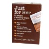 Just for Her Flushable Cleansing Wipes Coconut Water Individually wrapped