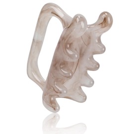 Fascia Massage Tool for Cellulite, Myofascial Relaxation and Muscle Knots Hand Trigger Point Massager Made of Resin for Body Relaxation Promotes Lymphatic Circulation (Grey)