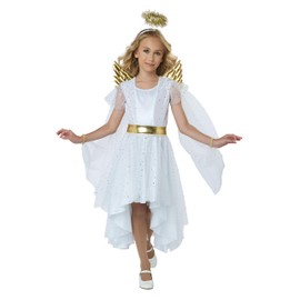 California Costumes, Girls' Shimmering Starlight Angel, Size M