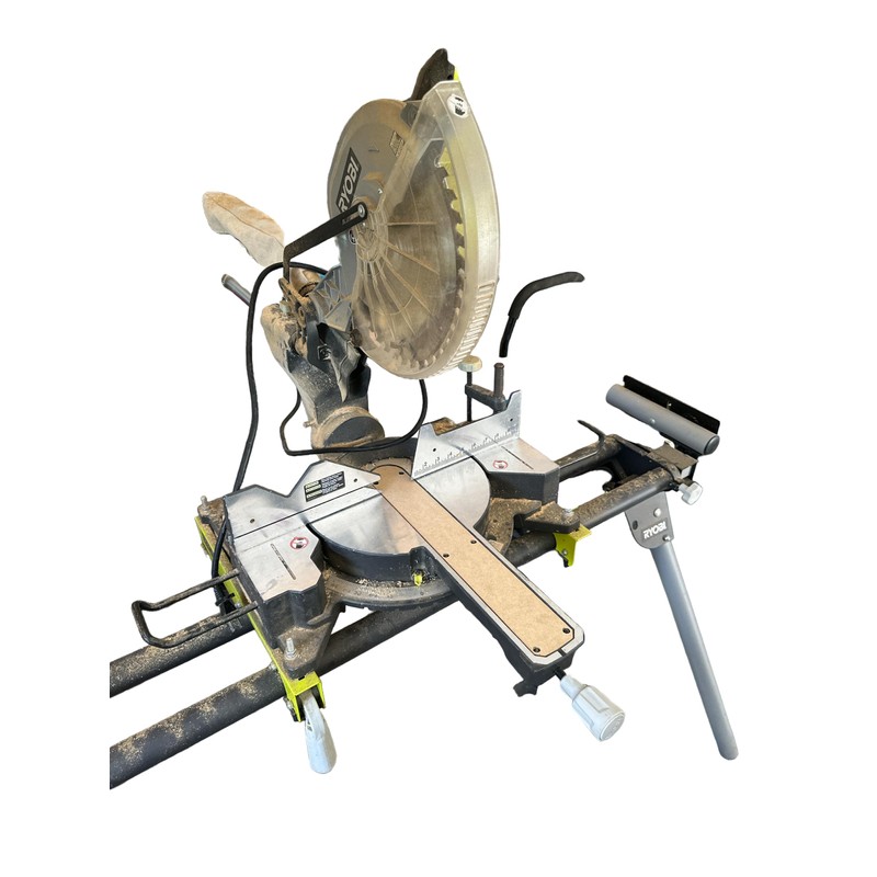 Carve Tech Zero clearance insert for 12 inch ryobi miter