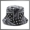 Buzz Selection CAP827 Bucket Hat, Hat, Paisley Pattern, Casual, Sun