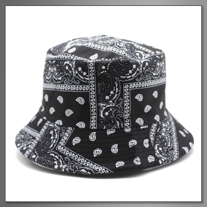 Buzz Selection CAP827 Bucket Hat, Hat, Paisley Pattern, Casual, Sun