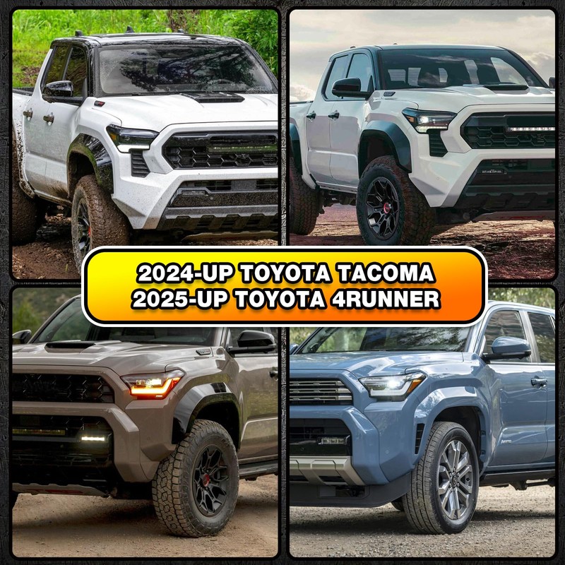 Hood Struts Fit for 2024-2026 Toyota Tacoma & 2025+ 4Runner