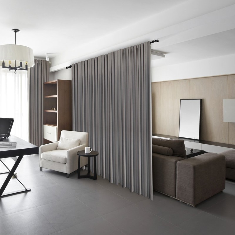 A&F Rod Décor - Caleb Multi-Angle Room Divider/Bedroom Canopy/Ceiling Rod