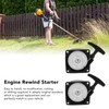 2pcs Recoil Starter with Claw Pole Cog for Dirt Bike