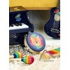 Vilac Wooden and Metal Tambourine, Durable Musical Toy Instrument For