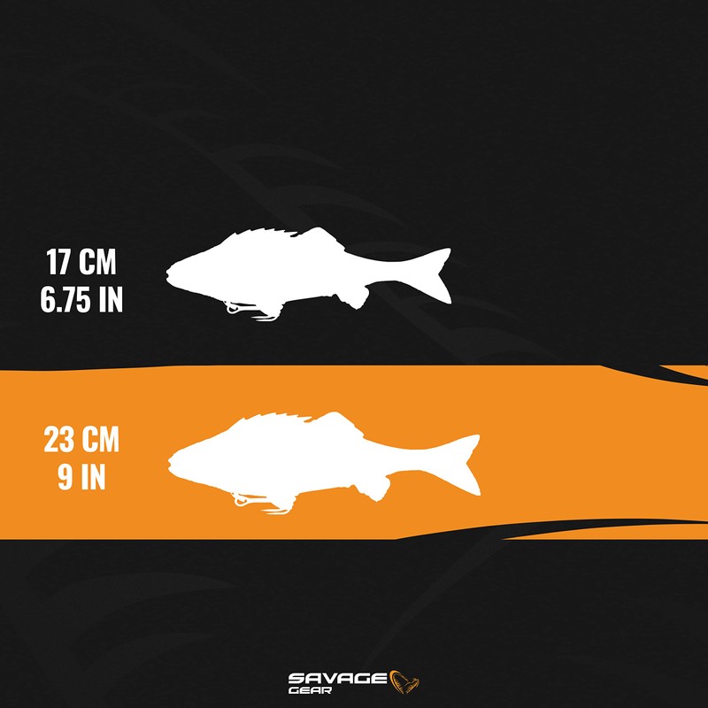 4D Yellow Perch 9" 5oz Fire Tiger