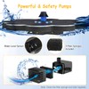 GAIZERL Solar Fountain, Upgrade Lucky Flower 3.5W Solar Bird Bath