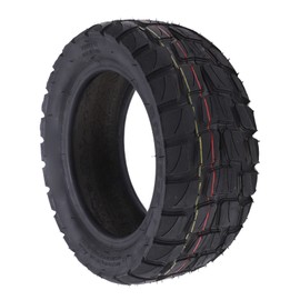 90/55 6 Electric Scooter Tubeless Tires, 23.5cm, Electric Scooter Off Road Rubber Tire Replacement, Black