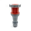 1Set Waterproof Industrial Connector Plug Socket, 4Pin 63A 380V-415V 3P+E