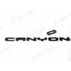 GMC 4PCS Gloss Black Door Rear AT4 Canyon OVERLAY Emblems