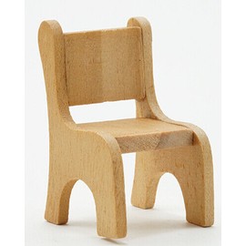 Houseworks Dollhouse Miniatures 1:12 Scale Wood Chair #IM67006