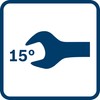 Bosch Professional VDE Spanner - 13 mm (jaw Position of