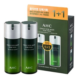 AHC Only For Man Pore Fresh All In One Essence 2-for-1 Special Set - AHC Only For Man Pore Fresh Al