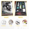 JinPhon Set of 8 Extra Deep Plastic Drawer Organiser for