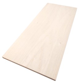 THE HARDWOOD EDGE The Hardwood Edge Basswood Craft Boards 1/4 x 4 1/2 x 18 inch (8 Pack) Solid Hardwood Laser Ready, 1/4'' x 4 1/2'' x 18'' (0.25BW4.5X188)