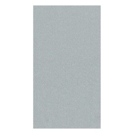 Caspari Paper Linen Solid Guest Towel Napkins in Silver - Four Packs of 12