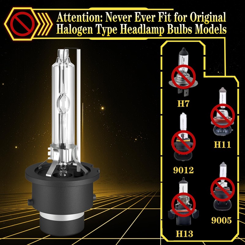 VHK D2S for Infiniti QX60 Xenon HID Headlight Bulbs 2014