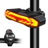 Cruxer Smart Bike Tail Light with Turn Signals and Alarm,