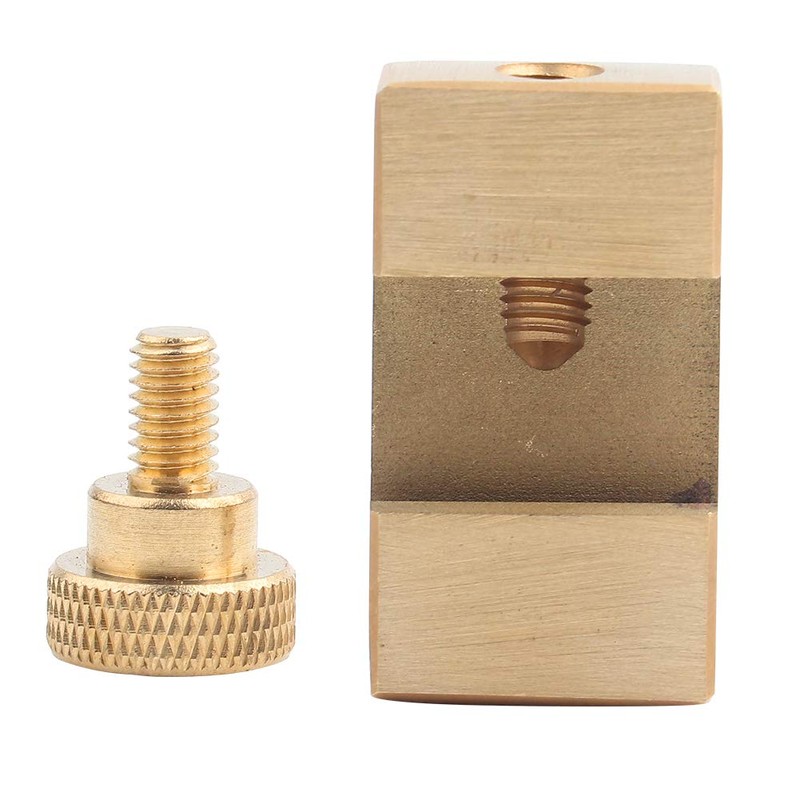 Wood Pen Tool, Brass Woodworking Marking Search Ruler Measuring Tool