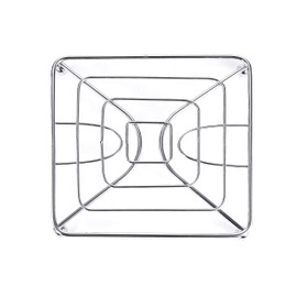 Royal Cuisine Chrome plated Trivet made with Iron Kitchen Worktop Protector Heat Resistant Mat/Stand For Resting Hot Cooking Pots & Pans