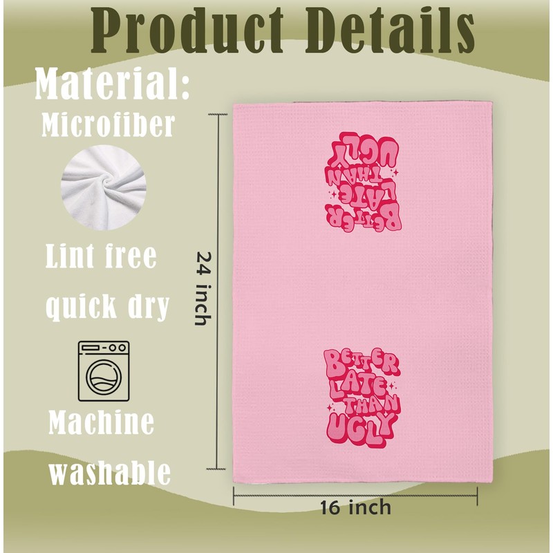 YTRGI Hand Dish Towels for Kitchen and Bathroom 058