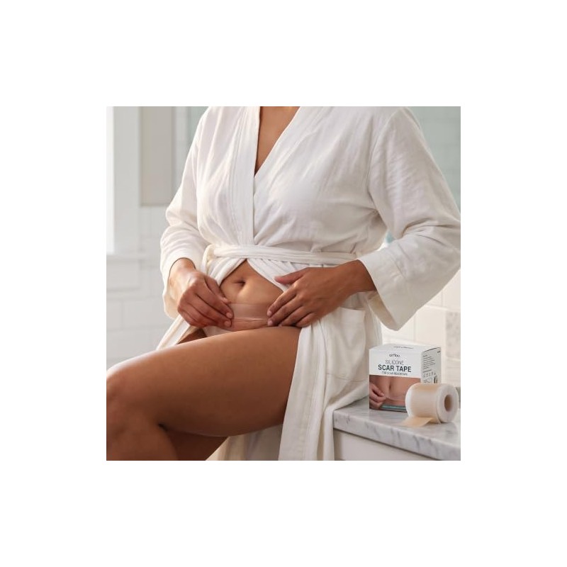 Cinta de Silicona para Cicatrices Grado Médico Rollo 1.5 m,