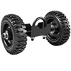 6" Rolling Gate Rubber Wheel Carrier – Heavy-Duty Wheel for