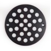Poyde 4 Inch Screw-in Round Shower Drain Cover Replacement Floor