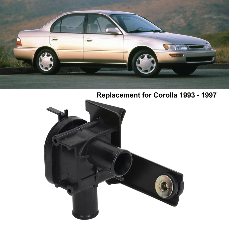 Heater Control Valve 8724012260 Black Heater Water Valve Replacement for