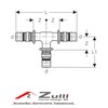 Geberit Exhaust Systems Mepla Tee Pres. interm. Equal D.20