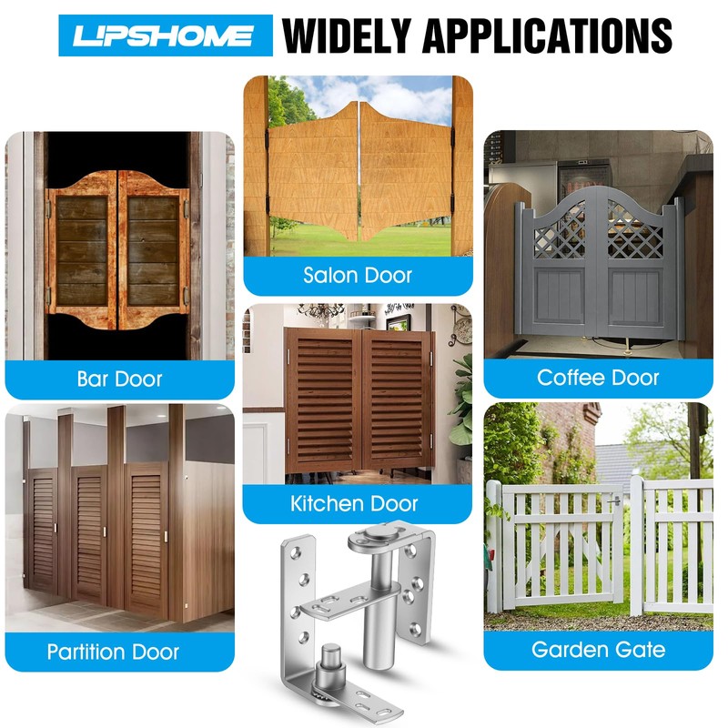 Cafe Door Hinges and Saloon Door Hinges, Swinging Door Hinge